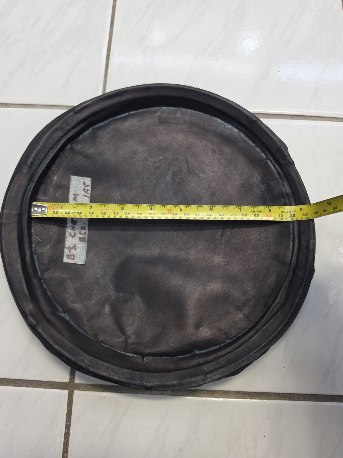 2 Black Concert Dholak Skins + Masala for Avinash