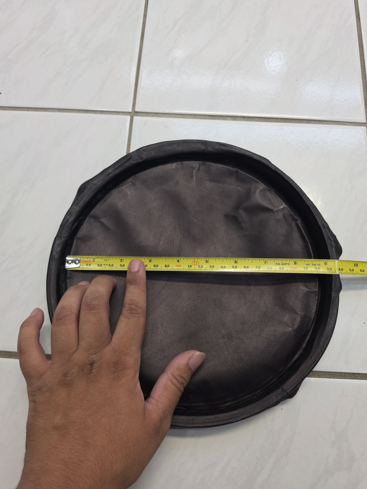 2 Black Concert Dholak Skins + Masala for Avinash