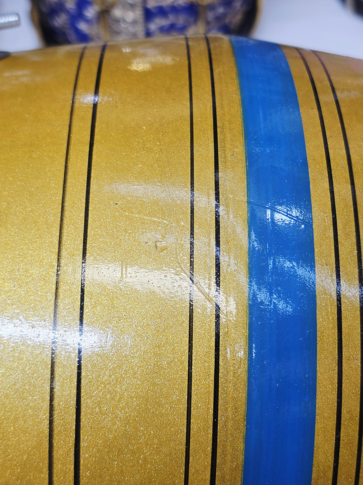 Golden Monsoon Student Dholak – Very Minor Cosmetic Blemishes