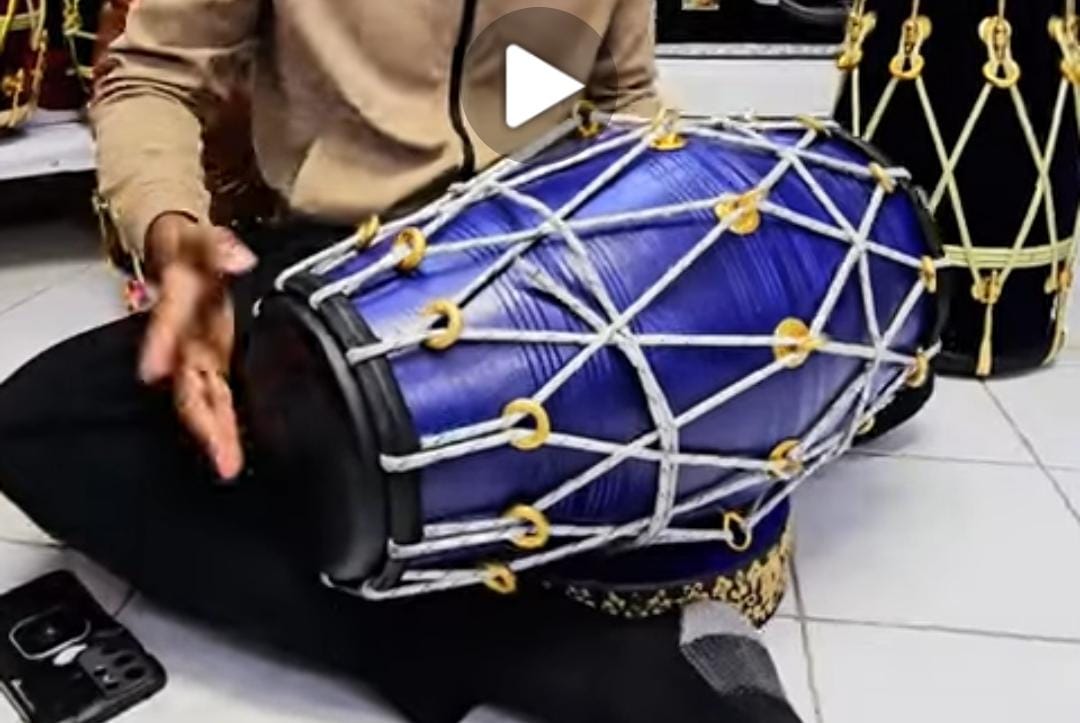 Custom Dholak for Vick: 10% Deposit link