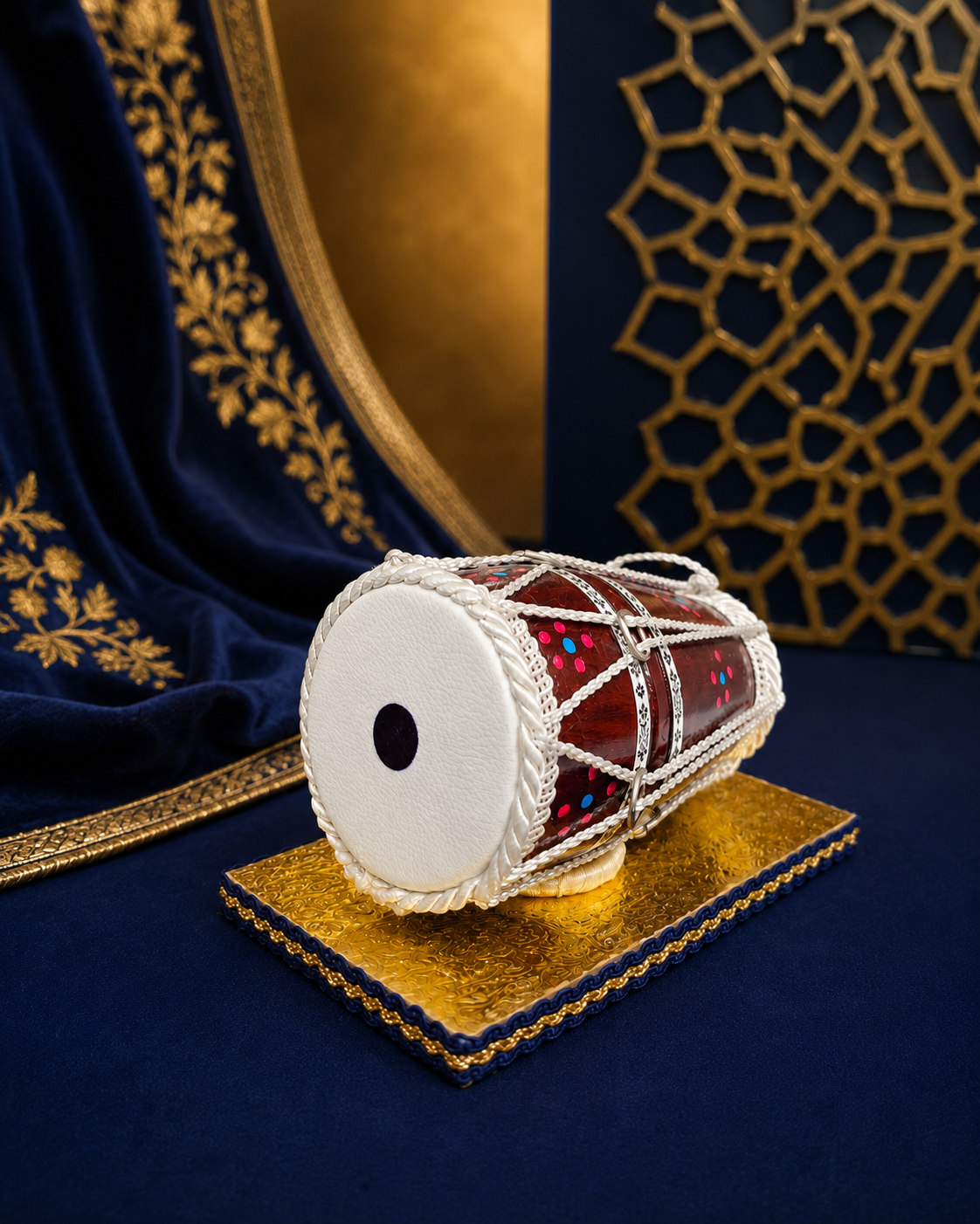 Naad Ratna | Handcrafted Miniature Decorative Dholak