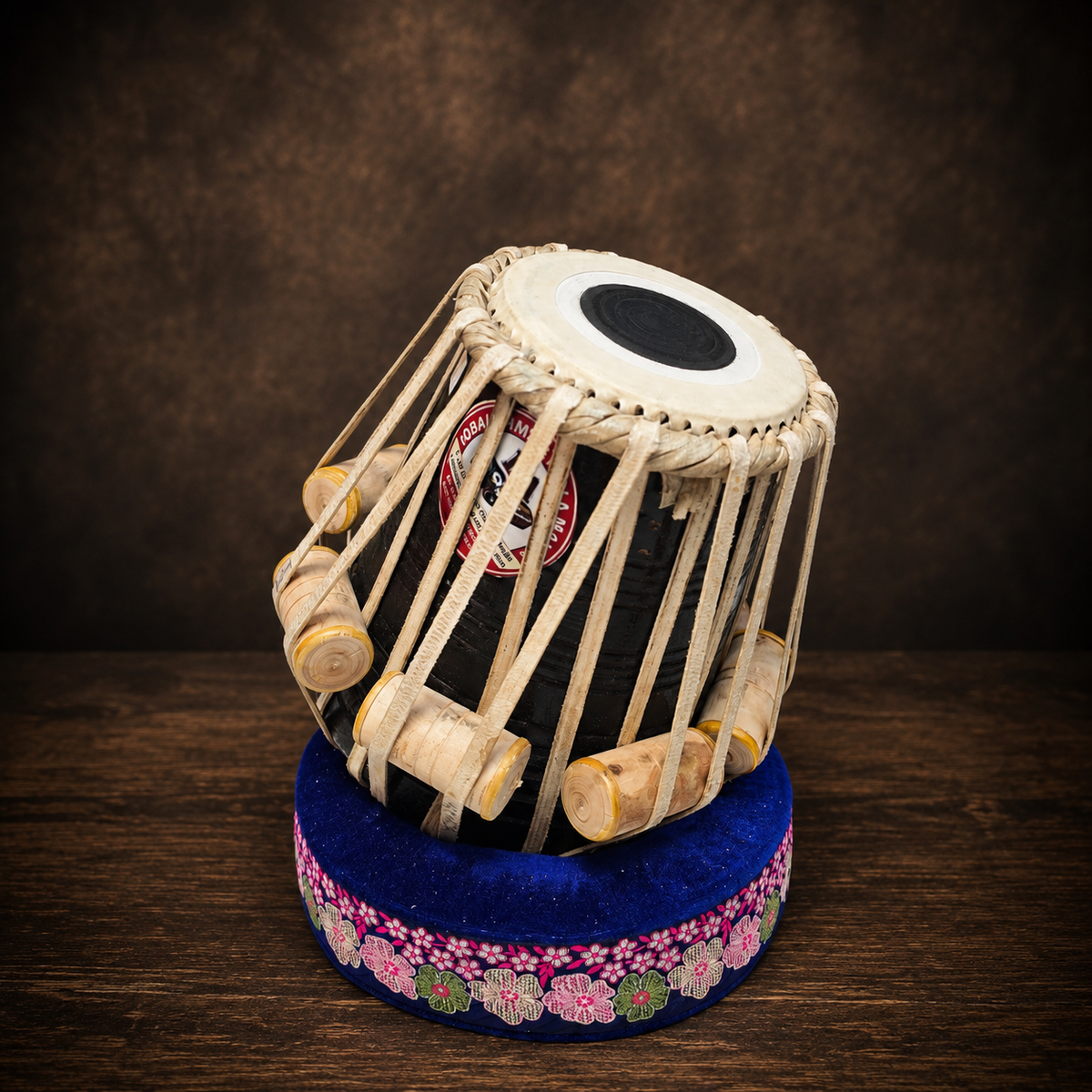 Royal Khairwood C# Dayan – 5.5" Premium Khair Wood Tabla Drum with Exceptional Tone (Slight Hissing Sound) *Minor Cosmetic Blemishes