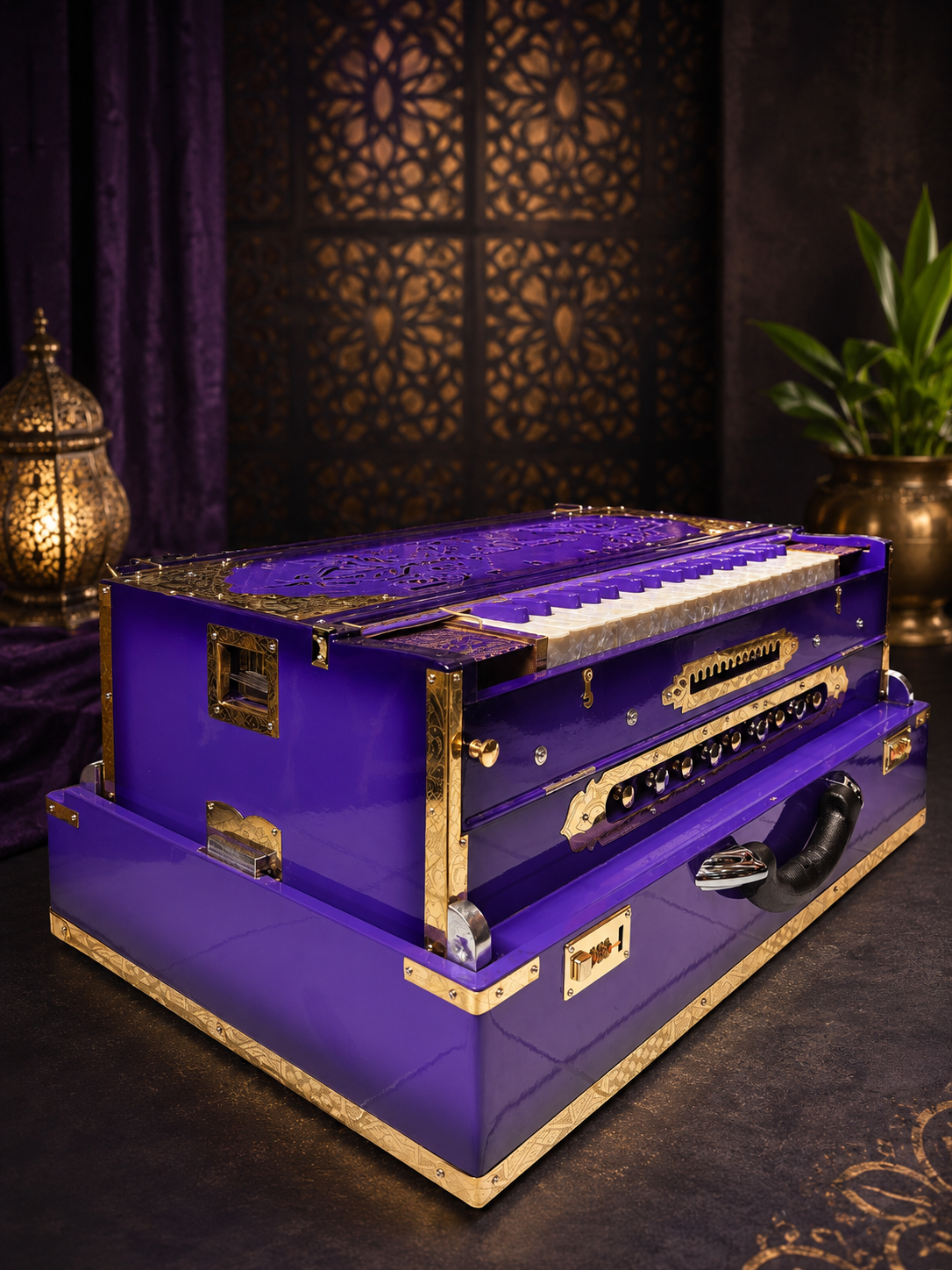 Sharma Singh's Custom Harmonium Build: Balance Link