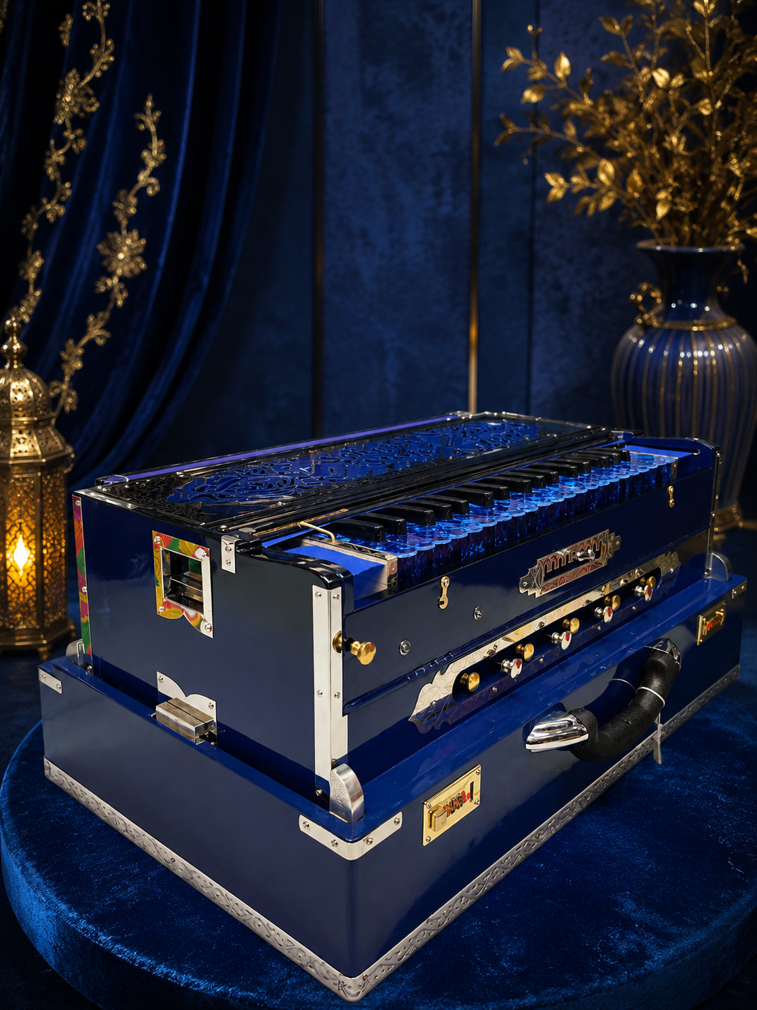 Neel Ratna | Economy Premium 3 Reed BMF 9 Scale Changer Harmonium *Minor Cosmetic Blemishes