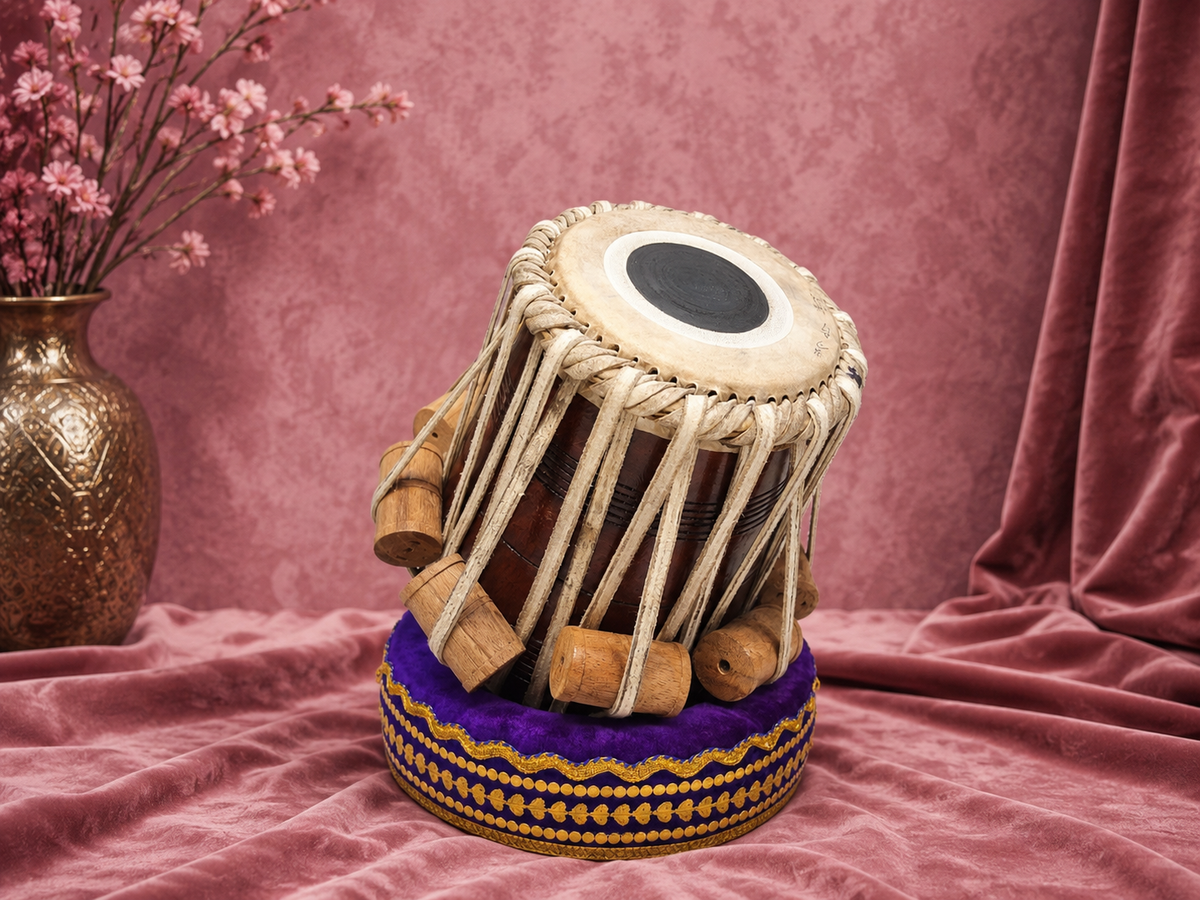 Svaranjali Classic | 5.75" D# Red Sheesham Concert Tabla Dayan *Minor Cosmetic Blemishes + Exceptional Tone + Barely Noticeable Hissing