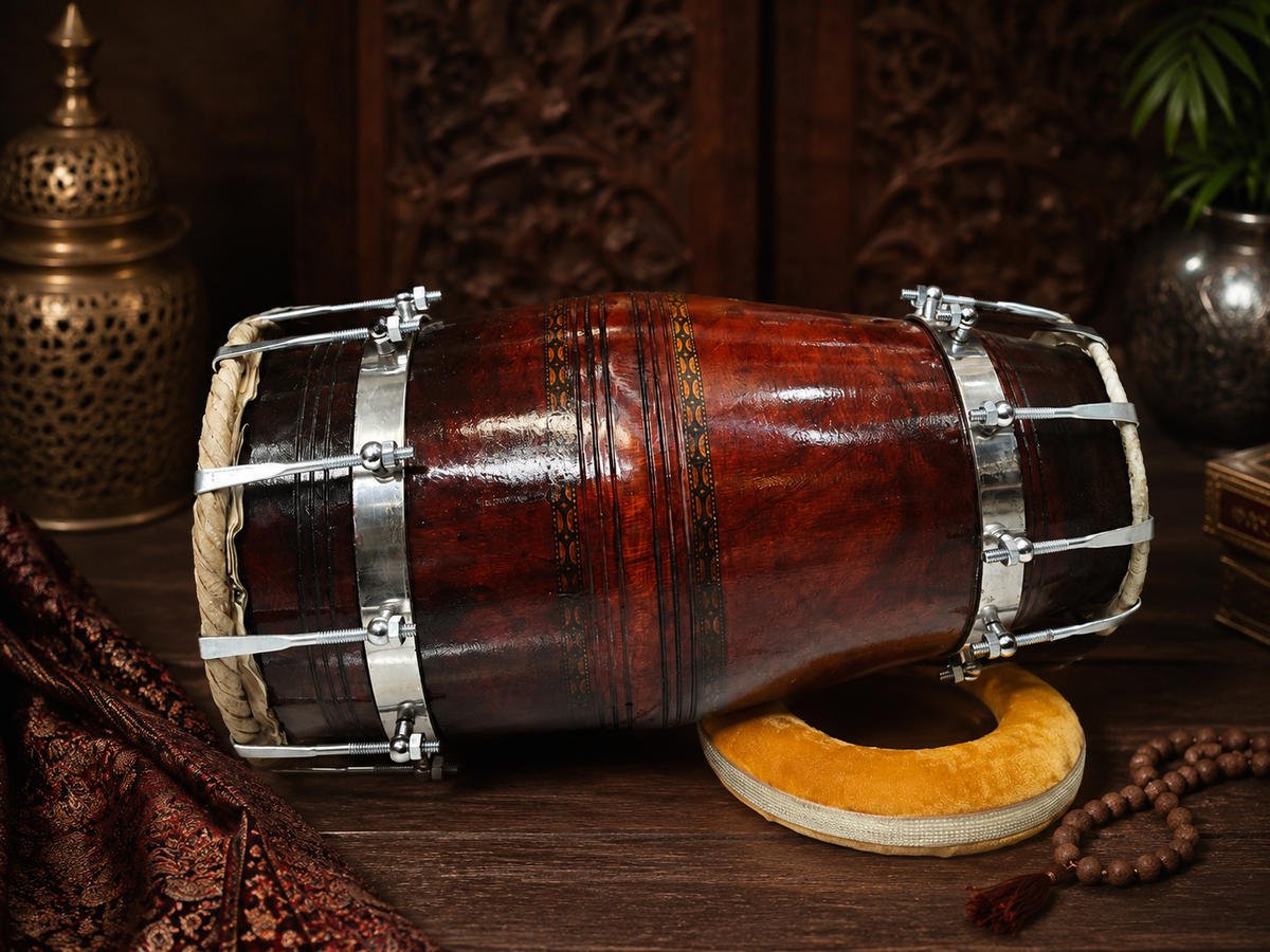 Rudra Vaani | 20.75" Red Sheesham Naal Exceptional Tone *Very Minor Cosmetic Blemishes