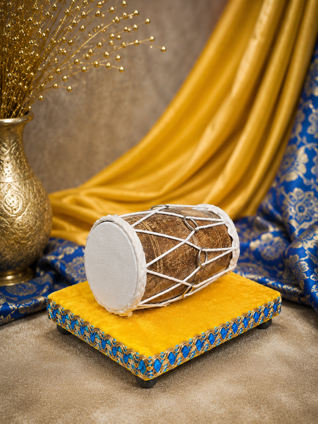 Sur Sagar | Handcrafted Miniature Decorative Dholak