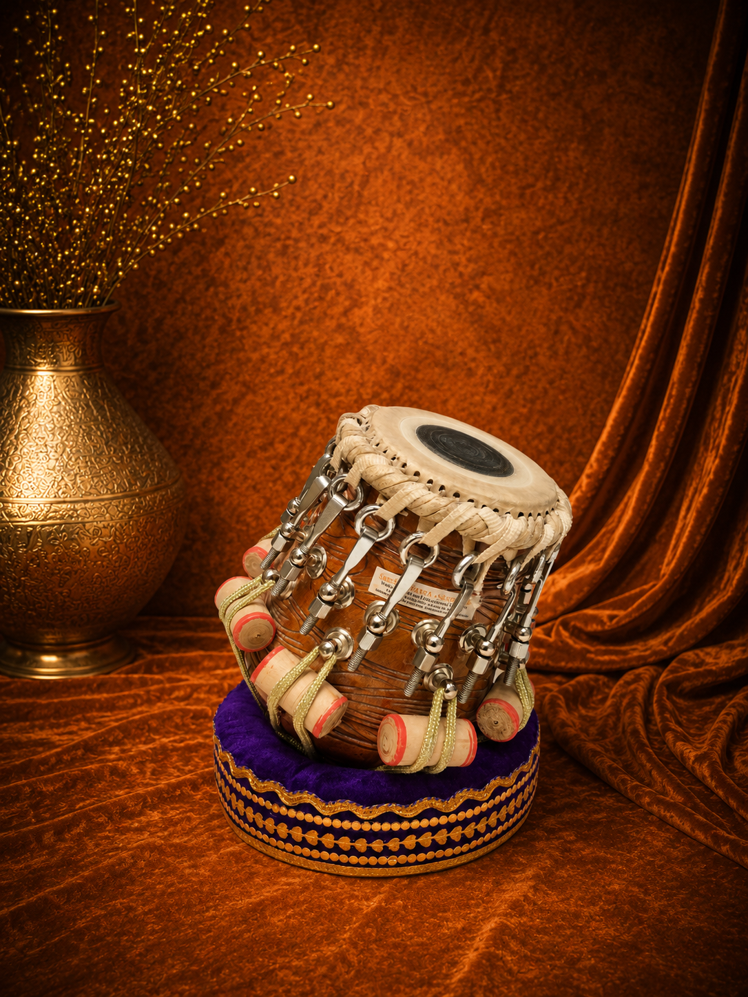 Svaragni Precision | 5.5" F/F# Preowned Iqbal Bolted Mahogany Dayan *Minor Cosmetic Blemishes