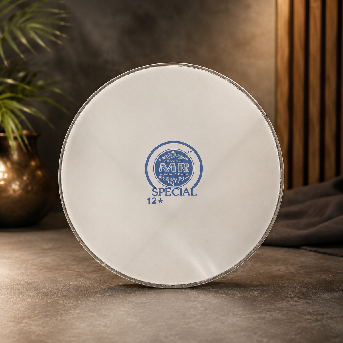 Neutral 12" Dhol Skin
