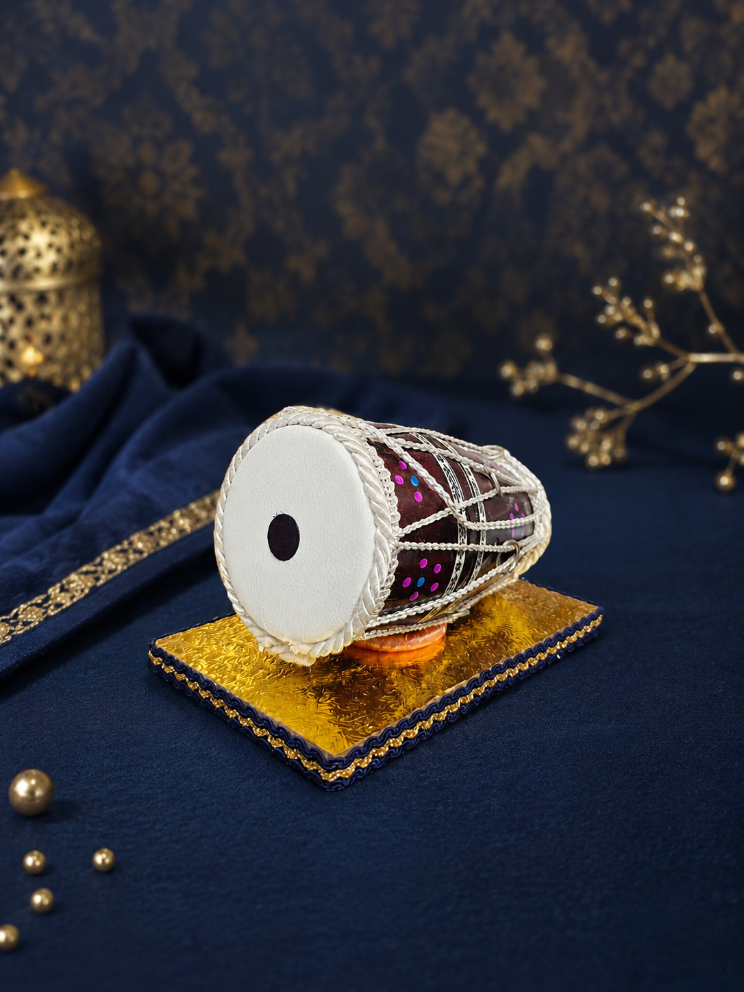 Naad Vriksha | Handcrafted Miniature Decorative Dholak