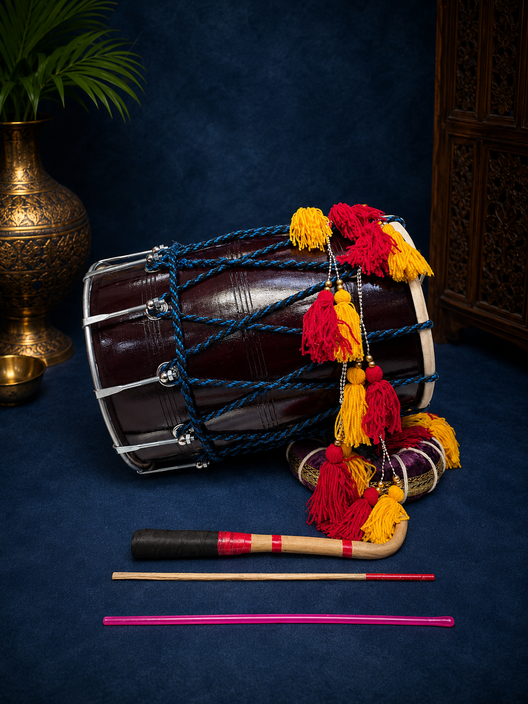 Virasat Royale 18.5" Mid-Sized Punjabi Dhol *Very Minor Cosmetic Blemishes