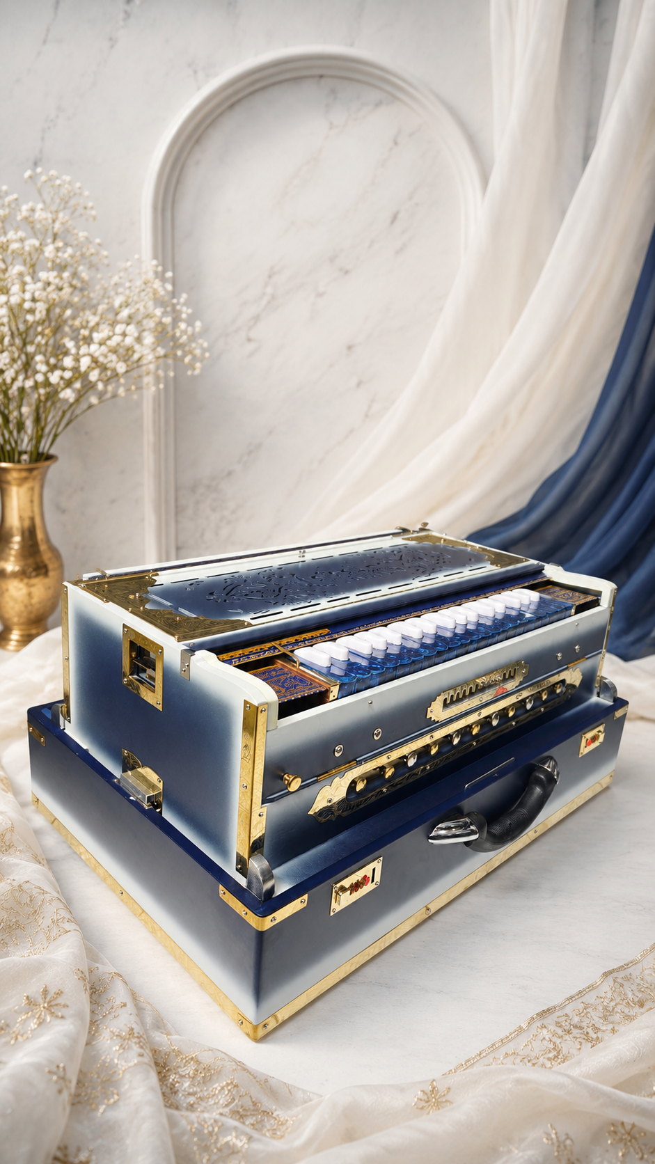 Pt. Avinash's Custom Harmonium Build