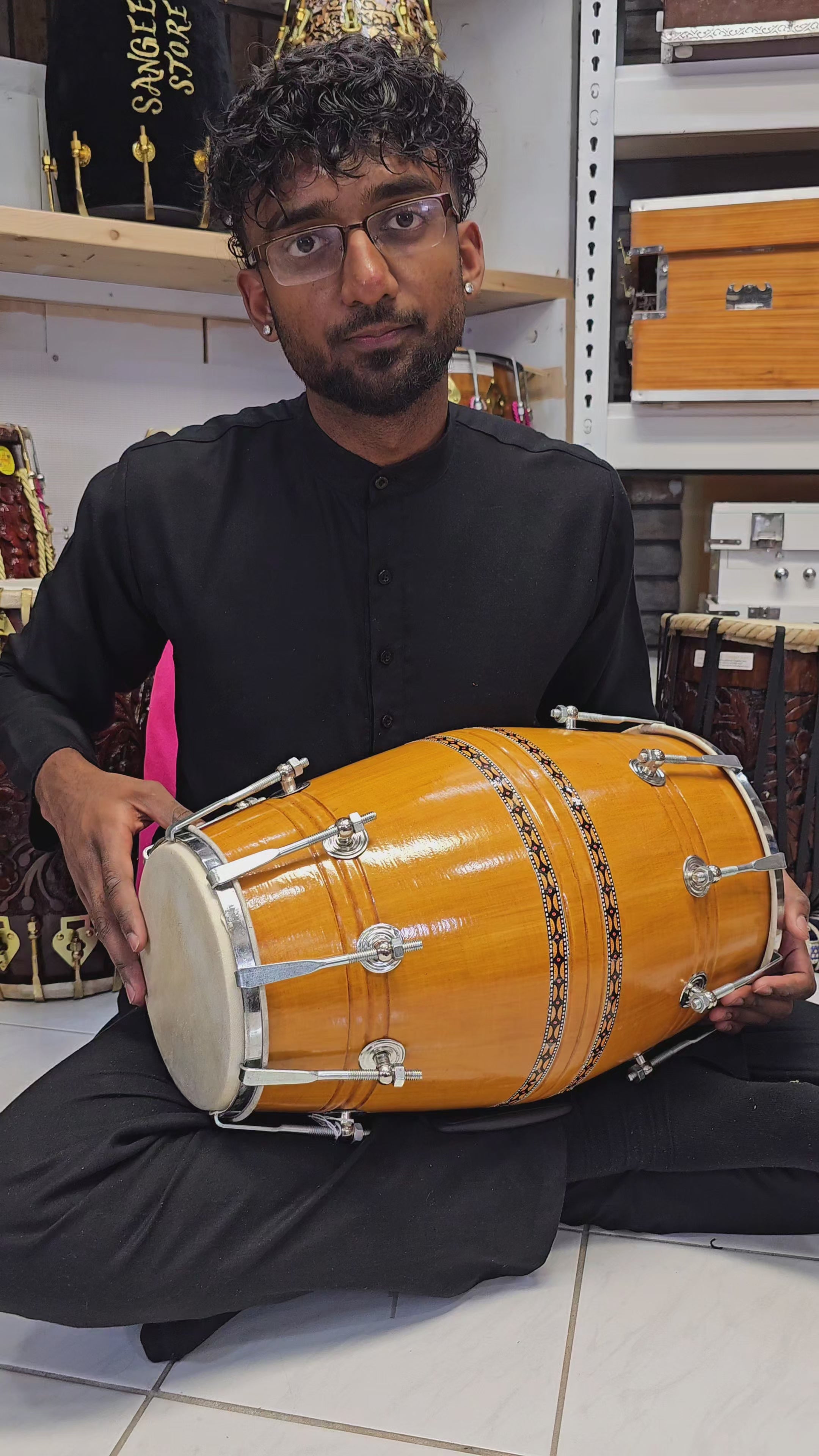 Traditional Student Quality Dholak