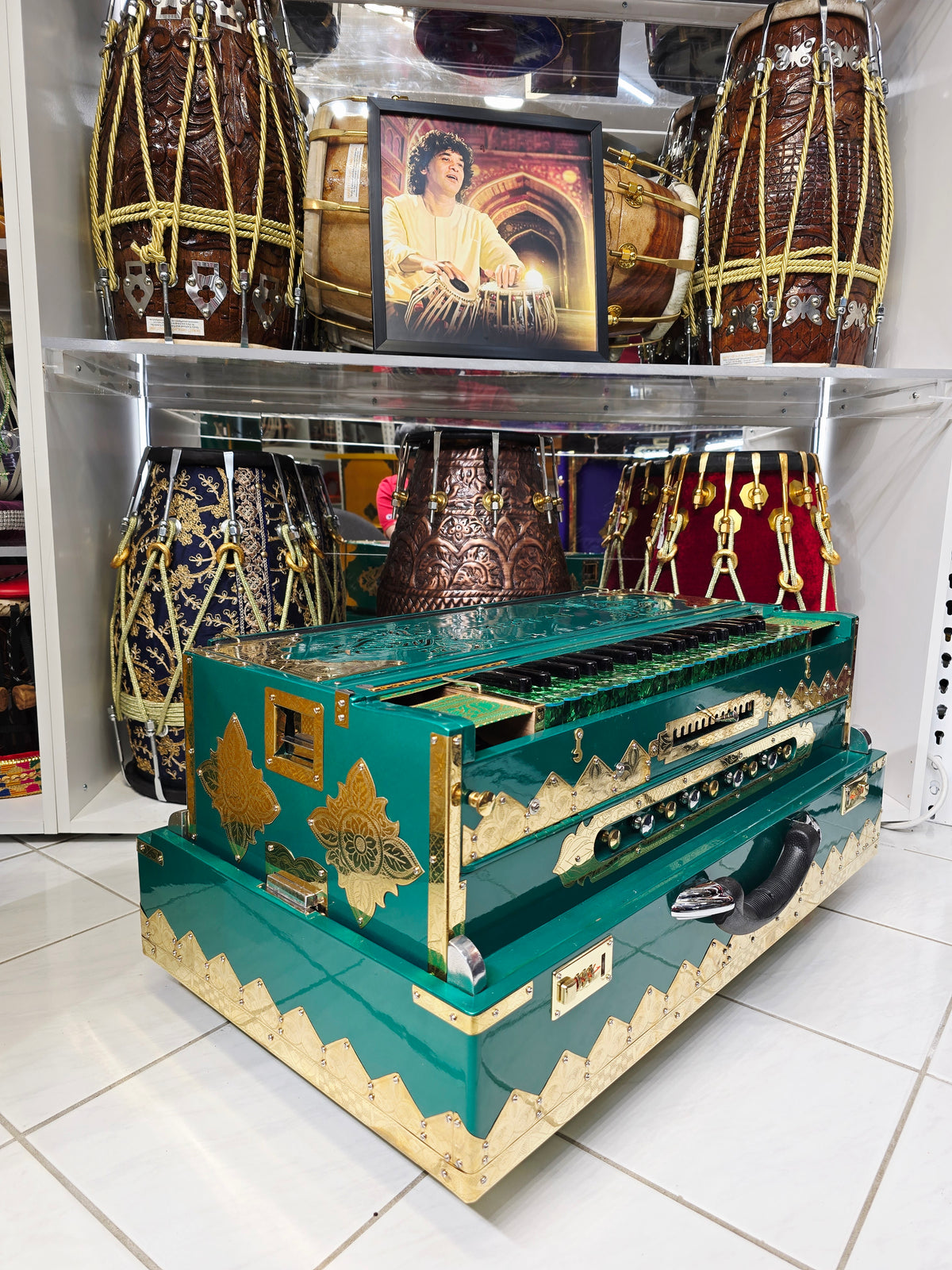 Emerald Royale 3 Reed BMF 13-Changer Custom Harmonium