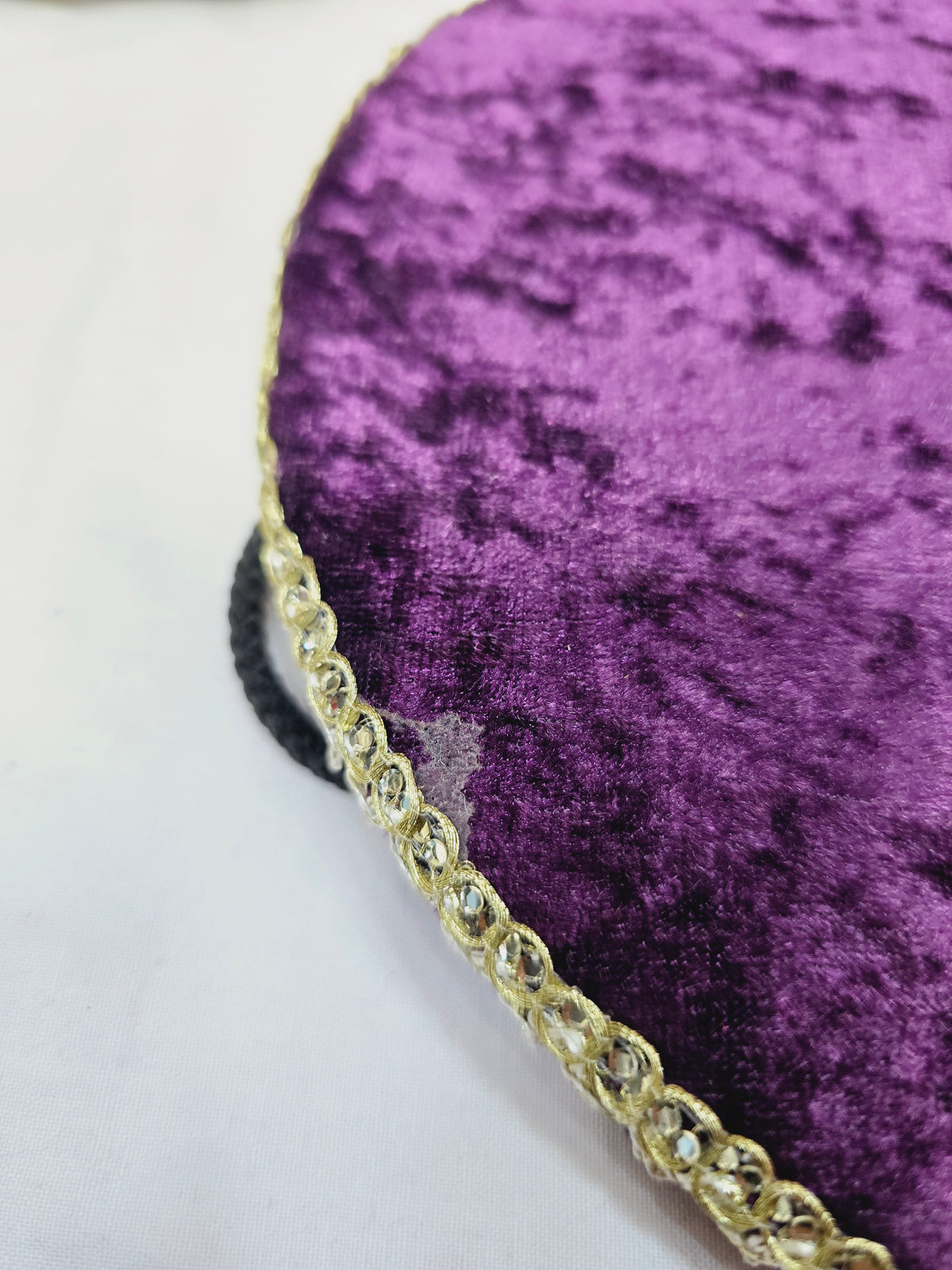 Orchid Bronze Tabla Rings – Purple with Bronze Design *Minor Cosmetic Defects* - Sangeet Store
