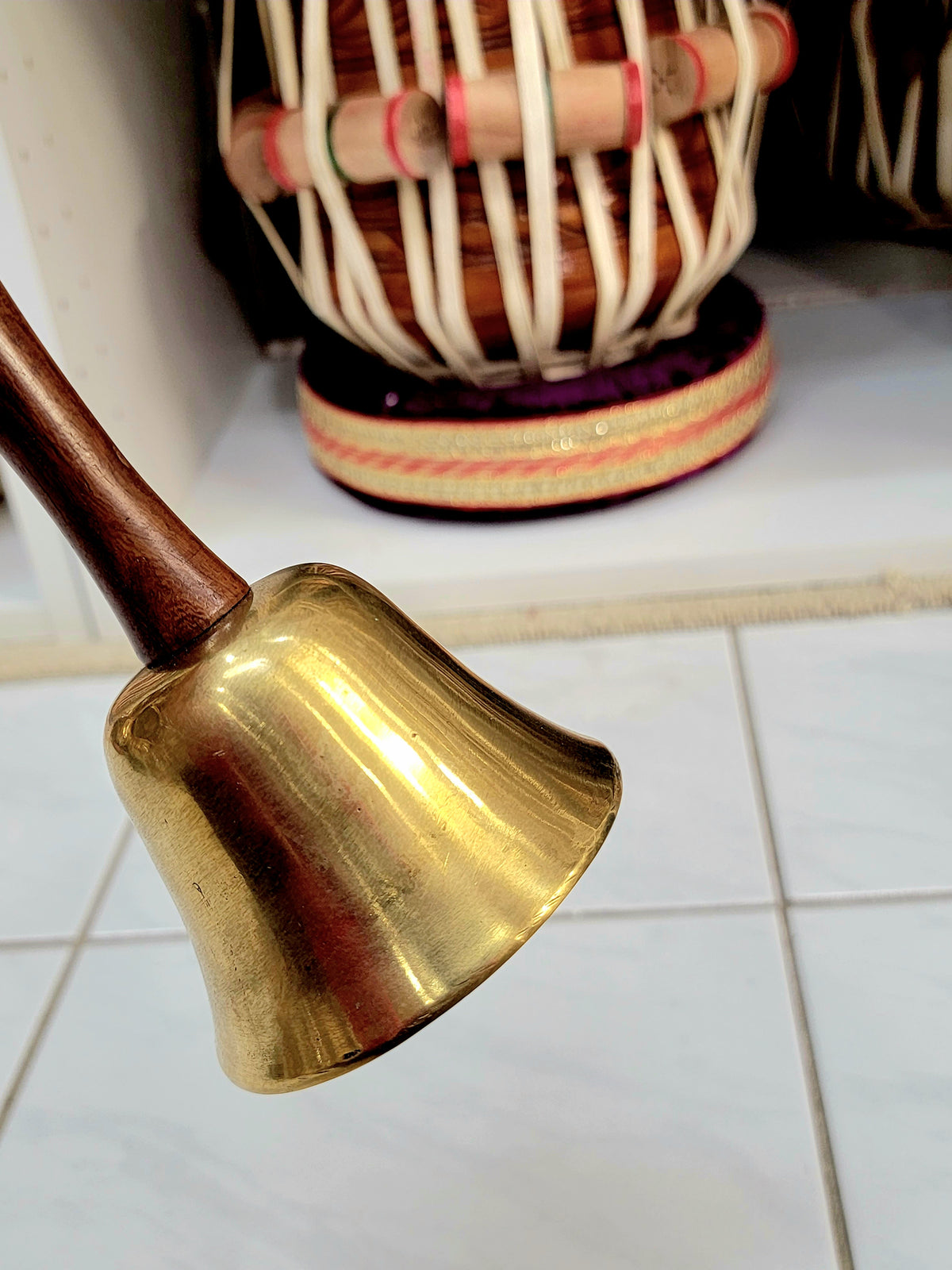 Small Single Golden Temple Bell - Sangeet Store