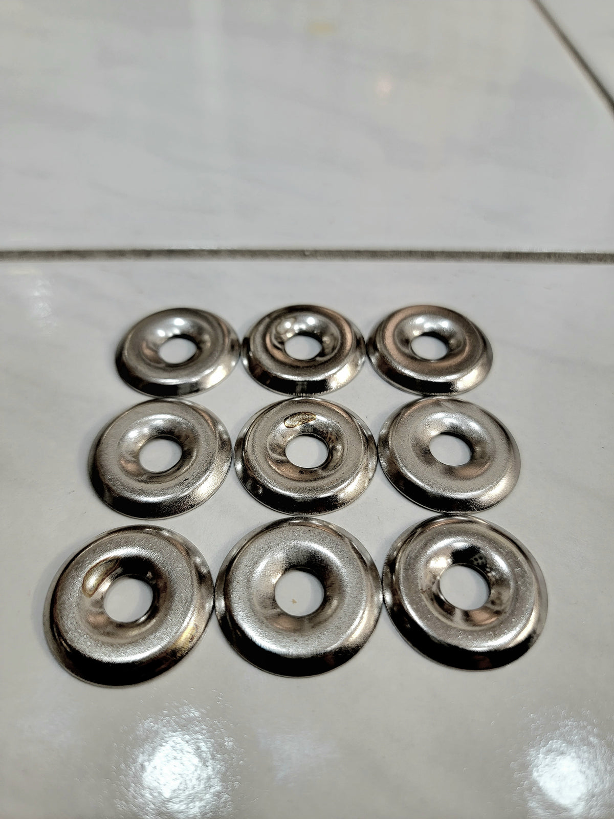 Chrome Dholak Bolts (9-Piece Set) - Sangeet Store