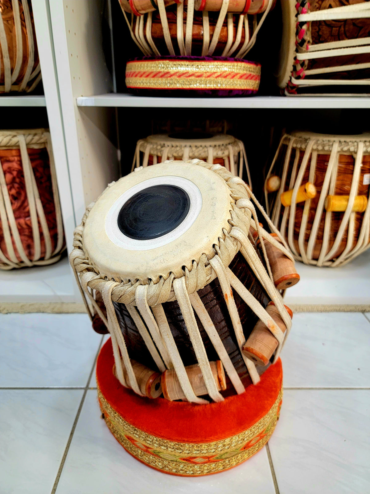 Kishor Vhatkar 6.0" G#/A/A# Premium Sheesham Tabla Dayan - Sangeet Store