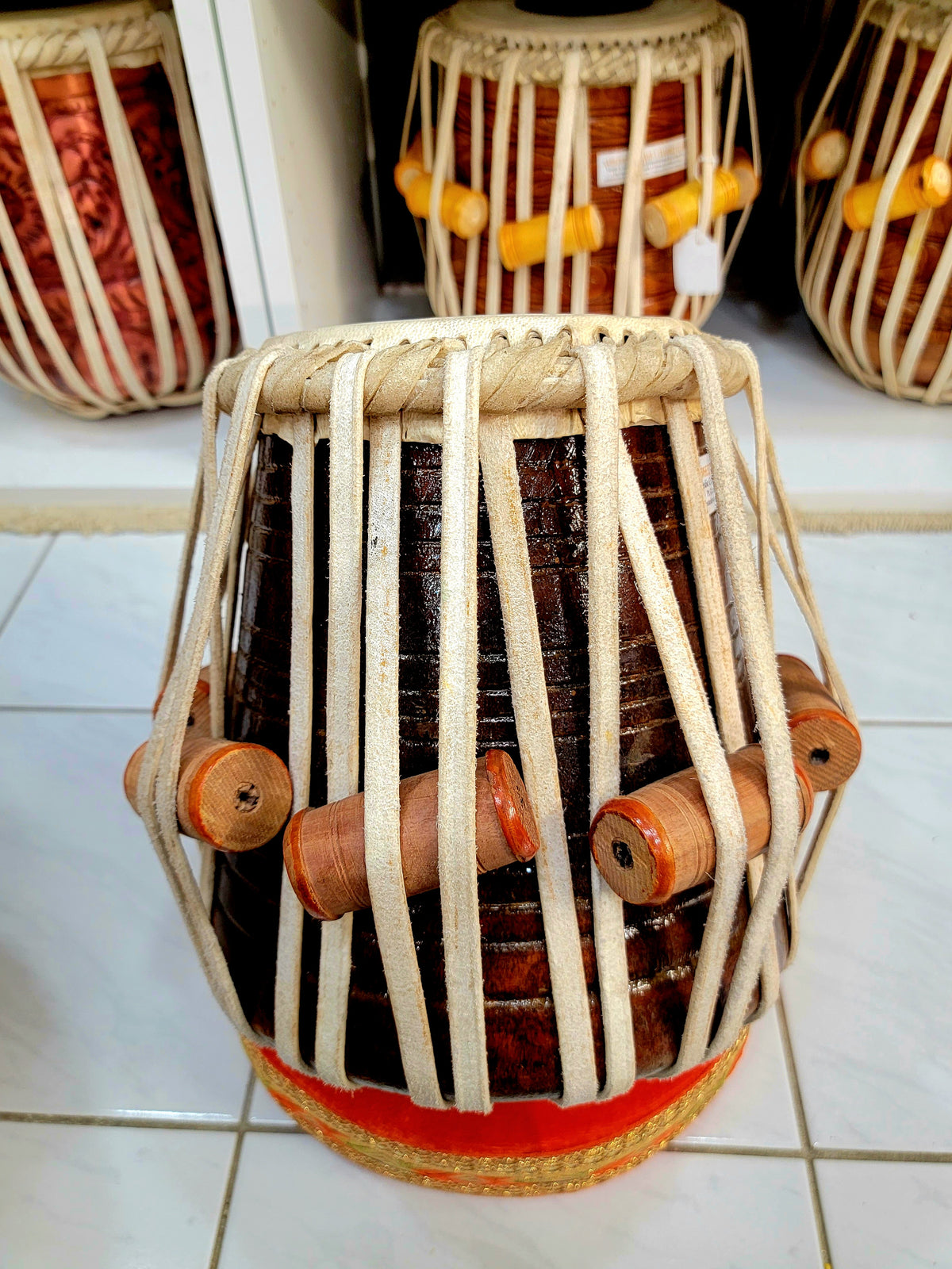 Kishor Vhatkar 6.0" G#/A/A# Premium Sheesham Tabla Dayan - Sangeet Store